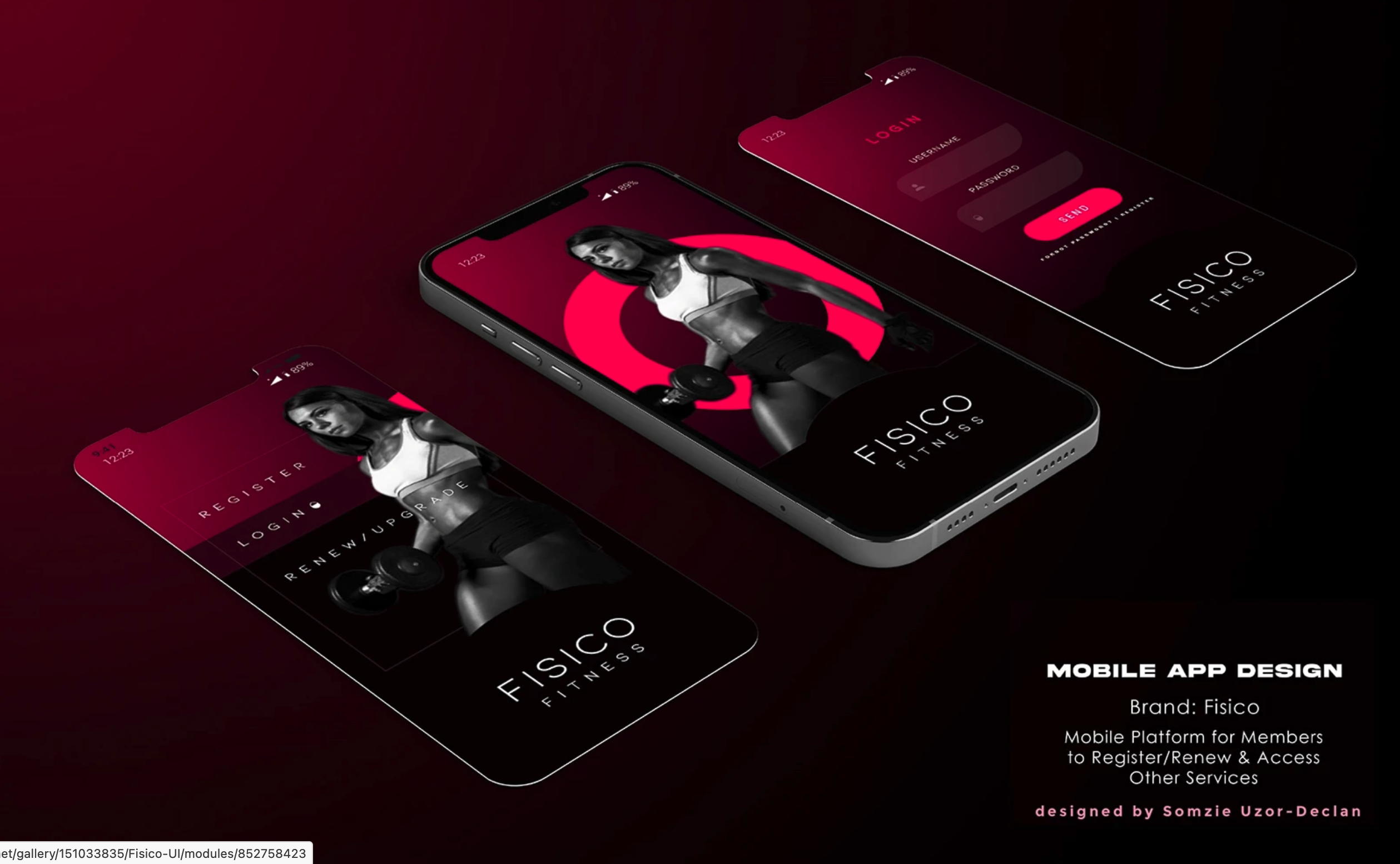 Gym App Screen 3