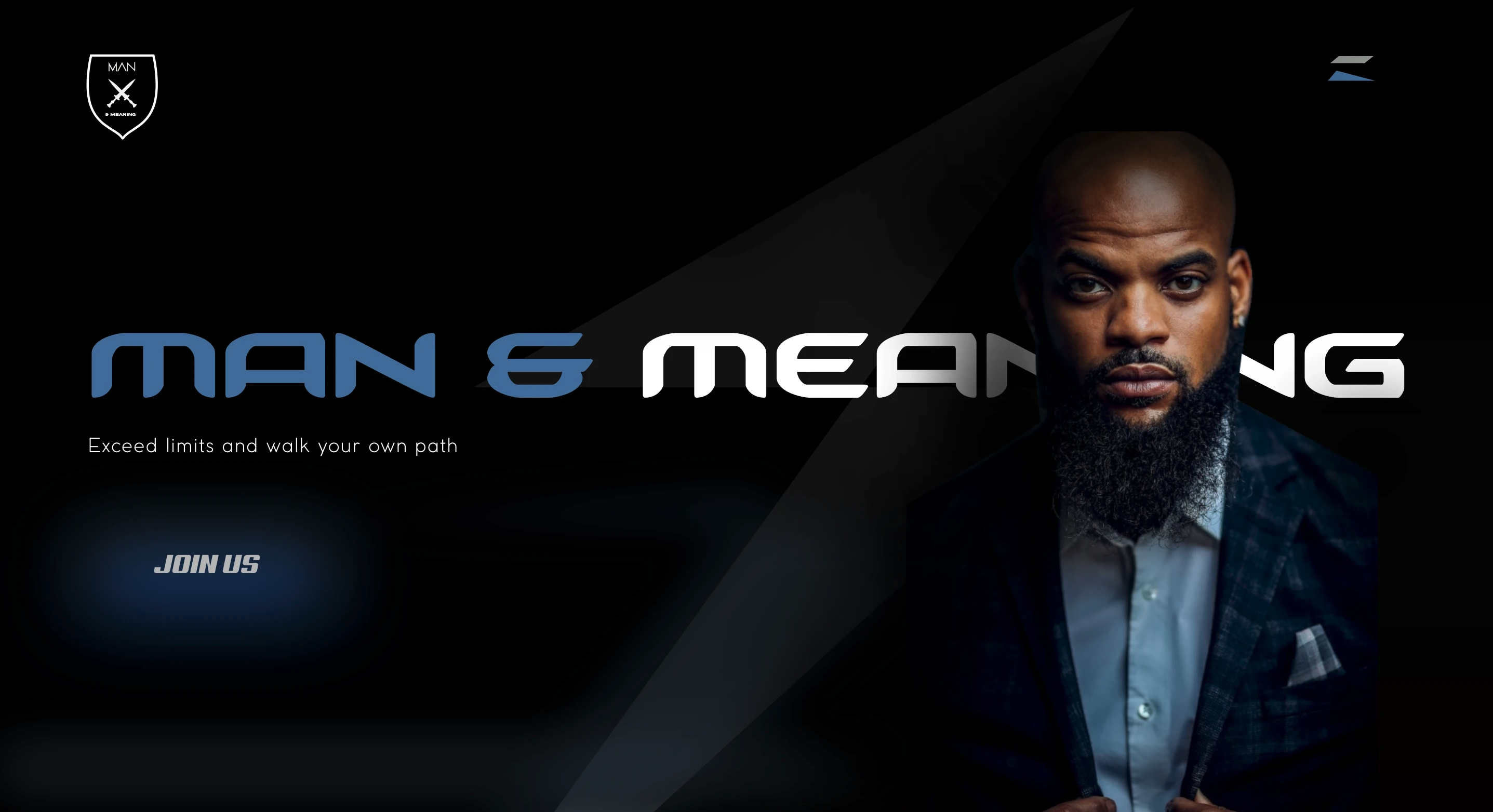 Man & Meaning Website Design