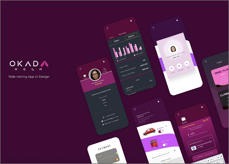 Ride Hailing App screenshot